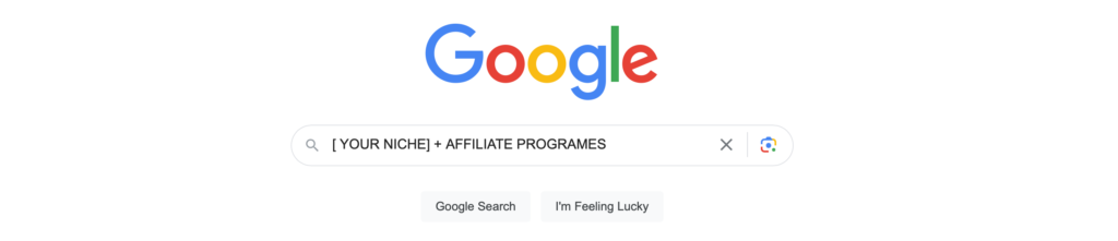 How to find affiliate programs